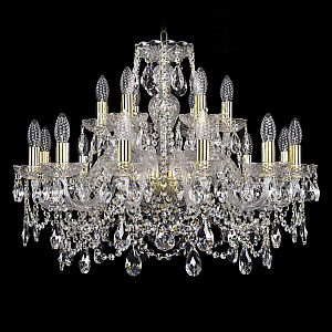 Подвесная люстра Bohemia Ivele Crystal 1411/12+6/240 G