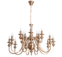Подвесная люстра Arte Lamp Passoni A6097LM-15PB
