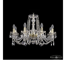 Подвесная люстра Bohemia Ivele Crystal 1402/8/240 G