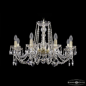 Подвесная люстра Bohemia Ivele Crystal 1402/8/240 G