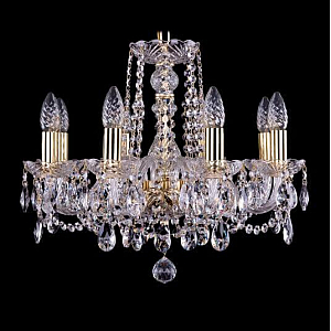 Подвесная люстра Bohemia Ivele Crystal 1402/8/160 G