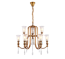 Подвесная люстра Lumina Deco Rionella LDP 8041-6+3 S.GD