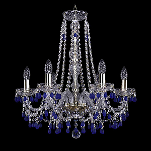 Подвесная люстра Bohemia Ivele Crystal 1410/6/195/h-60 G V3001