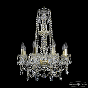 Подвесная люстра Bohemia Ivele Crystal 1411/8/160/XL-65 G
