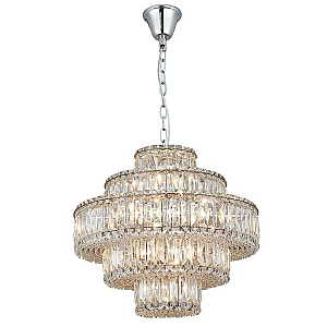 Подвесная люстра Newport 8459+6/C chrome М0066728