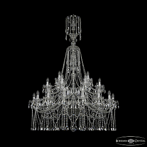 Подвесная люстра Bohemia Ivele Crystal 1413/16+8+4/400/XL-163/2d Ni