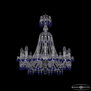 Подвесная люстра Bohemia Ivele Crystal 1410/12/240/XL-74 Ni V3001