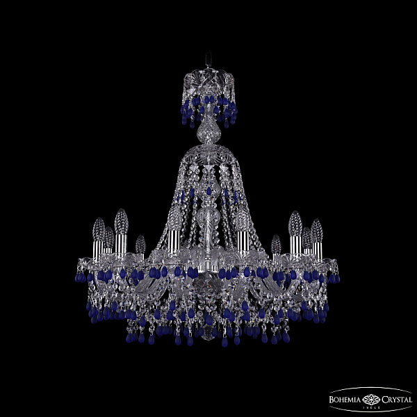 Подвесная люстра Bohemia Ivele 1410/12/240/XL-74 Ni V3001