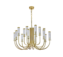 Подвесная люстра Newport 4558+4+4/C mat.gold М0071545