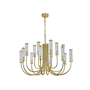 Подвесная люстра Newport 4558+4+4/C mat.gold М0071545