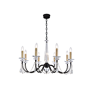 Подвесная люстра Newport 3978/C black+brass М0071829