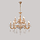 Подвесная люстра Crystal Lux ELIZABETH SP8+4 BRASS