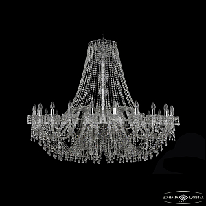 Подвесная люстра Bohemia Ivele Crystal 1410/24/530 Ni V0300