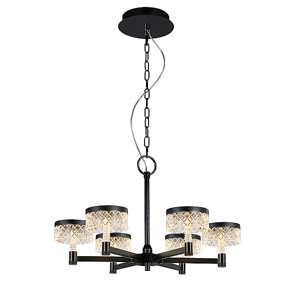 Подвесная люстра Delight Collection MD21020075 MD21020075-6A matt black