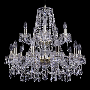 Подвесная люстра Bohemia Ivele Crystal 1403/10+5/240/2d G