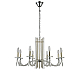 Подвесная люстра Crystal Lux AURELIO SP8 GOLD+CHROME/TRANSPARENT