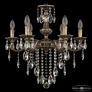 Подвесная люстра Bohemia Ivele Crystal AL78101/6/175 B SGB
