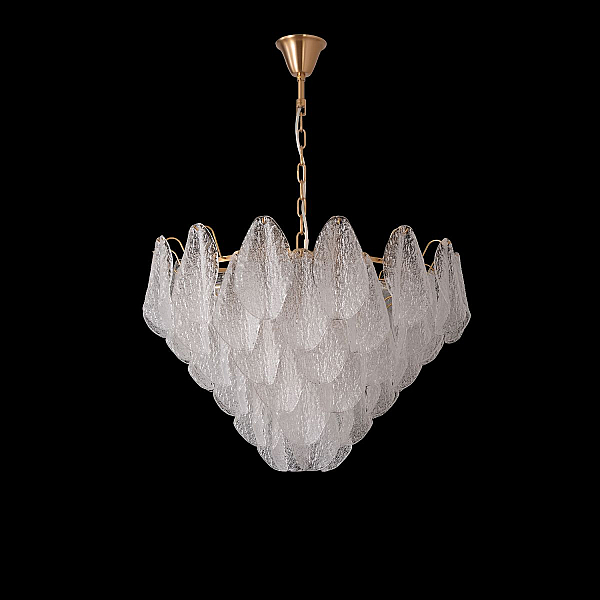 Подвесная люстра Crystal Lux EMILIA SP12 BRASS