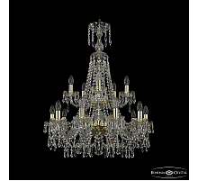 Подвесная люстра Bohemia Ivele Crystal 1403/10+5/240/XL-92/2d G
