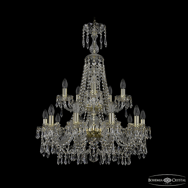 Подвесная люстра Bohemia Ivele 1403/10+5/240/XL-92/2d G