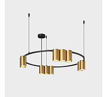 Подвесная люстра Denkirs Orbit DK4065-BK+SG
