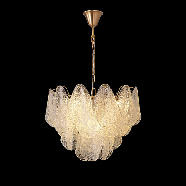 Подвесная люстра Crystal Lux EMILIA SP6 BRASS
