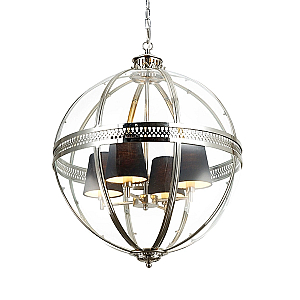 Подвесная люстра Delight Collection Residential KM0115P-4L nickel