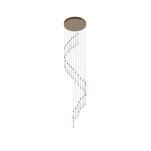 Подвесная светодиодная люстра Kink Light Асмер 07860-28A,36