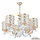 Подвесная люстра Arte Milano Florentia-3097 303097/6 Wh/Gd