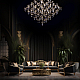 Подвесная светодиодная люстра Loft IT Mira 10259/800 Gold Asfour