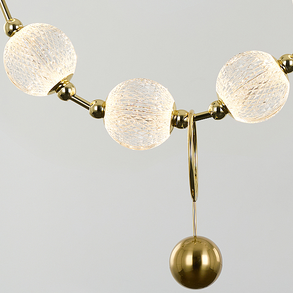 Подвесная люстра DeLight Collection Elliot Diamante MD20001012-11A gold