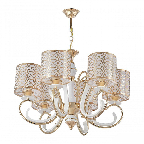 Подвесная люстра Arte Milano Florentia-1237 301237/6 Wh/Gd