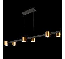 Подвесная люстра Natali Kovaltseva LED LAMPS 81129/6C BRASS BLACK