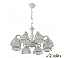 Подвесная люстра Arte Milano 349737/8 WT+G