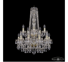 Подвесная люстра Bohemia Ivele Crystal 1403/10+5/195/h-77/2d G