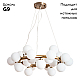 Подвесная люстра Arte Lamp Bolla-Piccolo A3988SP-25AB