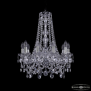 Подвесная люстра Bohemia Ivele Crystal 1411/10/160/h-64 Ni