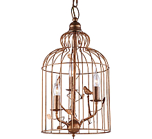 Подвесная люстра Arte Lamp Gabbia A1865SP-3BG