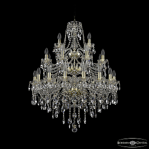 Подвесная люстра Bohemia Ivele Crystal 1415/16+8+4/300/3d G