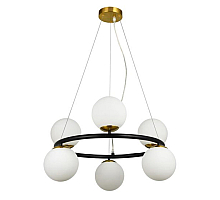 Подвесная люстра Arte Lamp Alcor A2224SP-6BK