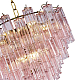 Подвесная люстра Delight Collection OWD2093-D75 gold/pink