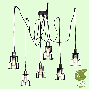 Подвесная люстра Lussole Loft Shirley GRLSP-9310