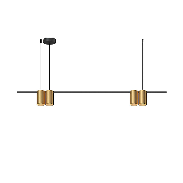 Подвесная люстра Denkirs Orbit DK4061-BK+SG