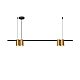 Подвесная люстра Denkirs Orbit DK4061-BK+SG