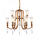 Подвесная люстра Lumina Deco Rionella LDP 8041-6+3 S.GD