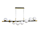 Подвесная люстра Arte Lamp Alcor A2224SP-8BK