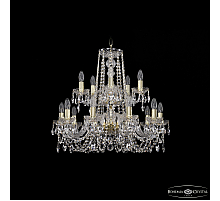Подвесная люстра Bohemia Ivele Crystal 1402/10+5/240/2d G