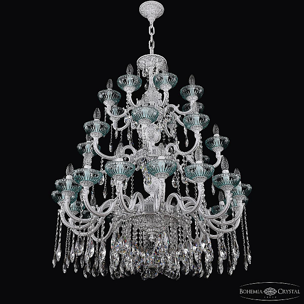 Подвесная люстра Bohemia Ivele Crystal AL78101/16+8+8/300/3d A WMN P Birusa/M-1G