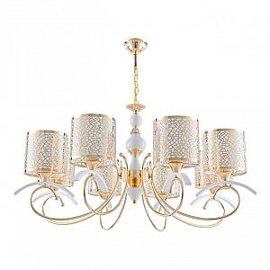 Подвесная люстра Arte Milano Florentia-9787 309787/8 Wh/Gd