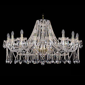 Подвесная люстра Bohemia Ivele Crystal 1413/18/400 G